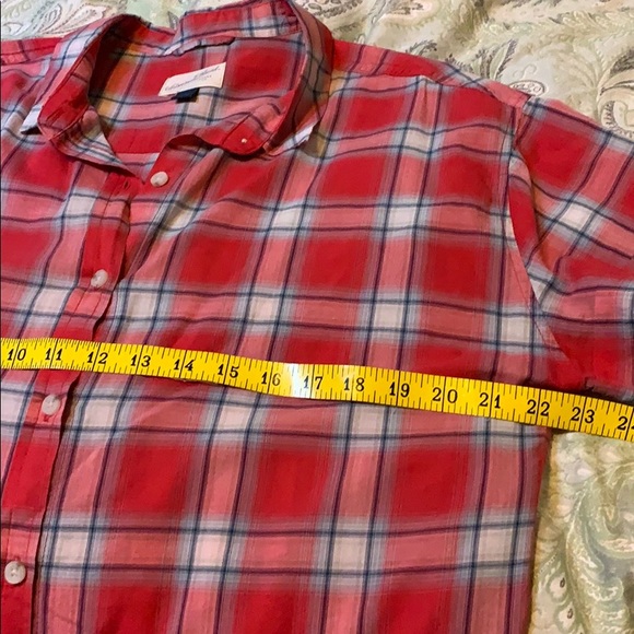 Red Plaid Camp Shirt - Picture 4 of 5